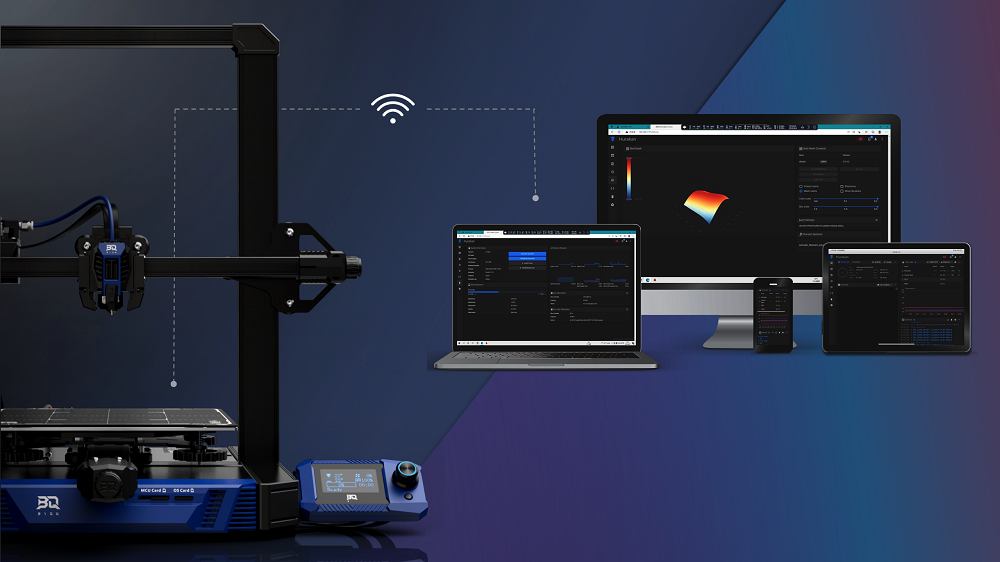 Hurakan's built-in WiFi module BIQU 3D Printing