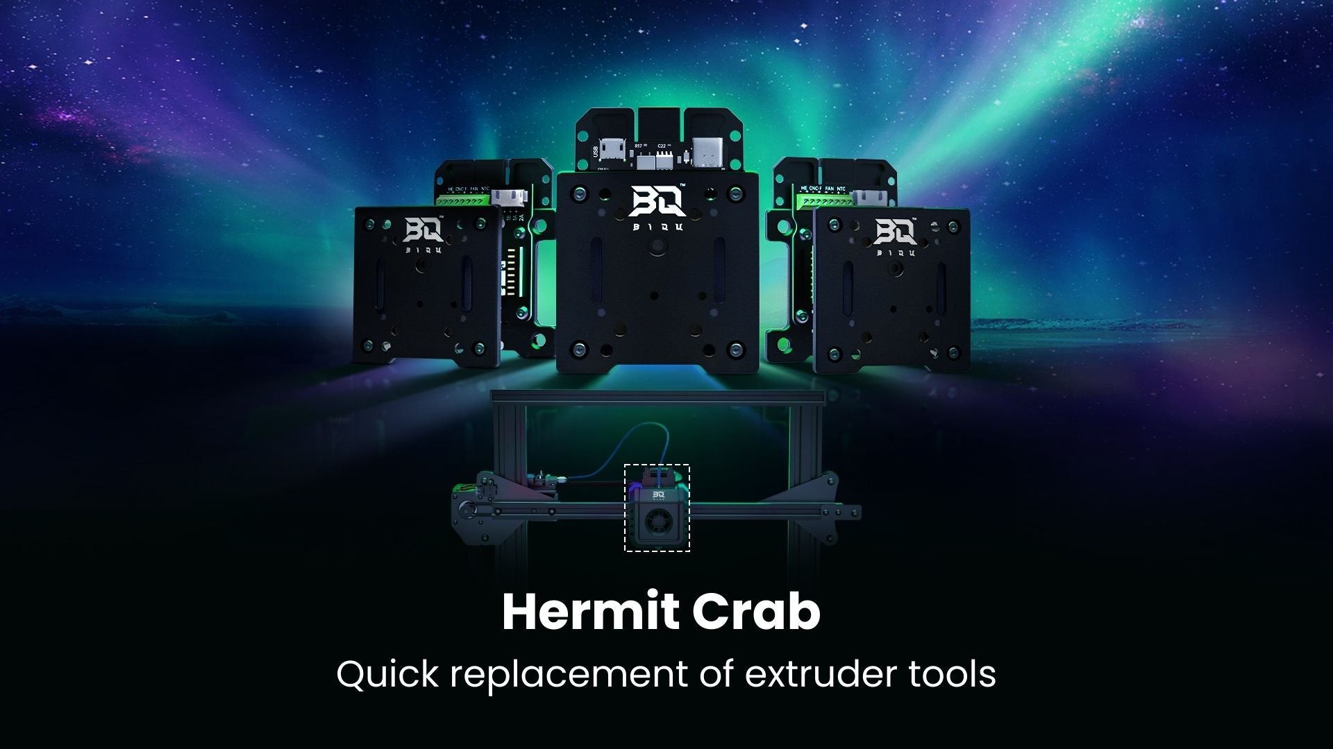 New Release Hermit Crab BIQU 3D Printing