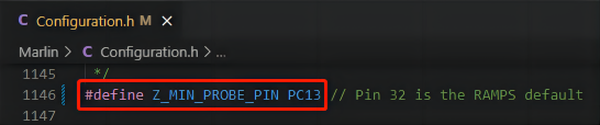 Marlin firmware setting for MicroProbe BIQU 3D Printing