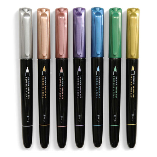 Zebra CLiCKART Retractable Marker Pen .6mm Set of 12 Dark - Wet Paint  Artists' Materials and Framing