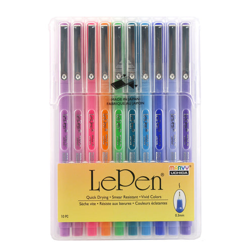 MARVY Permanent Broadpoint Fabric Markers