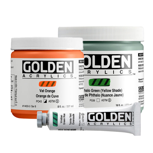 Golden : Heavy Body Acrylic Paint : 236ml : Zinc White