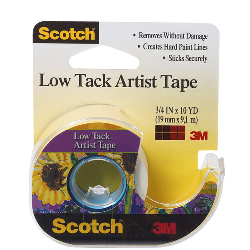 Scotch® Removable Double Sided Tape 238, 3/4 in x 200 in (19 mm x 5.08 m) -  Masterworks Online