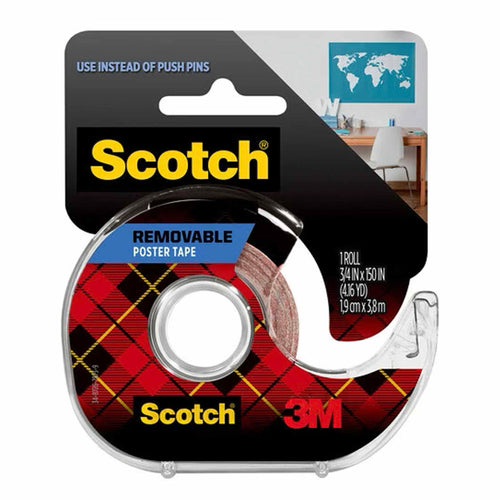 3M Scotch Colored Duct Tape 1.88-inch x 20-yard Black - Meininger