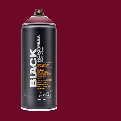 Montana Black Spray Paint - Lenor, 400 ml can