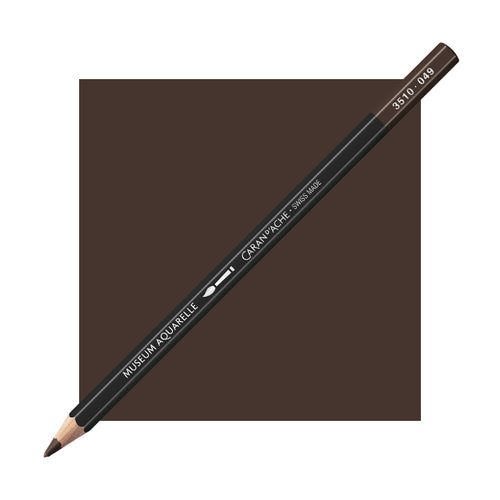 Caran d'Ache : Luminance 6901 : Color Pencil : Olive Brown 10%