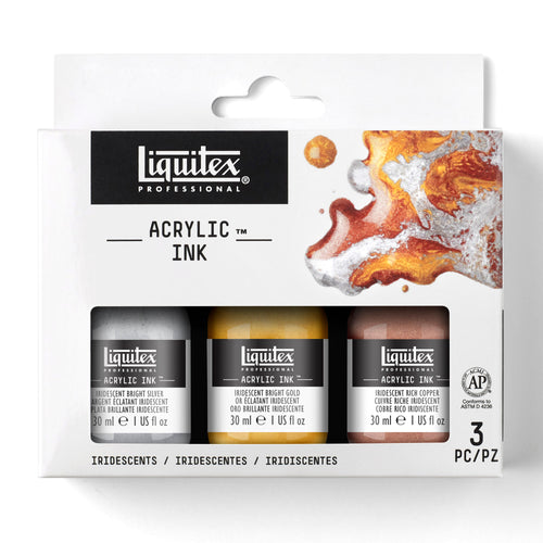 Liquitex Professional Acrylic INK! Set - Iridescent Set of 3