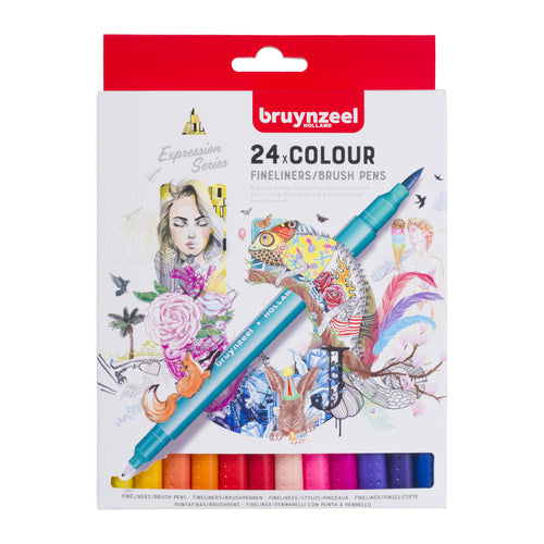 BRUYNZEEL PASTEL PENCIL 24 PIECE SET - Artist Corner