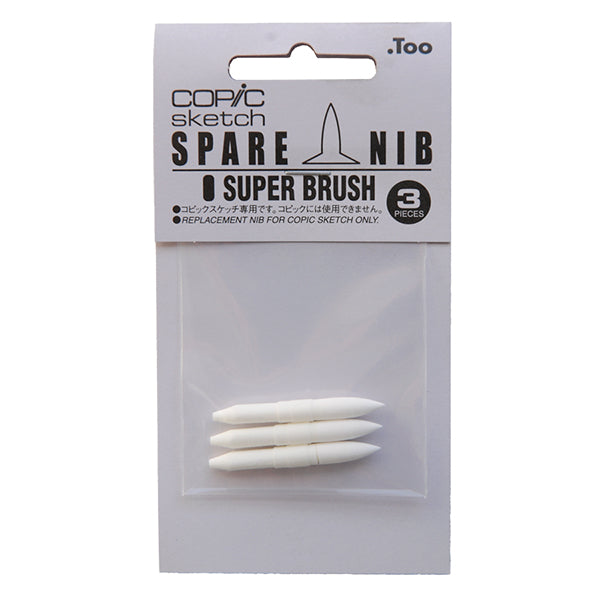 COPIC Marker Super Brush Nib Pack