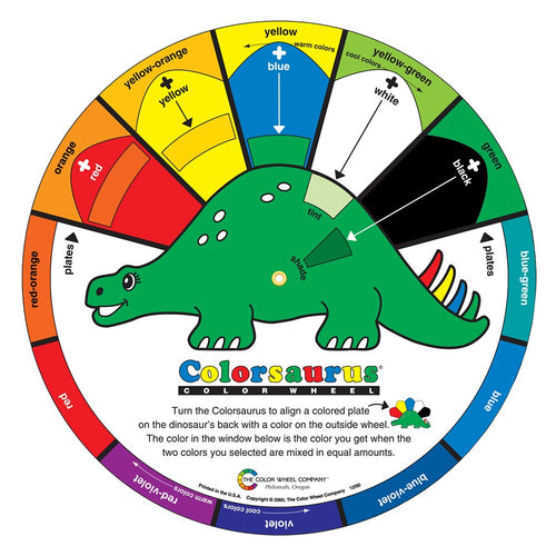 Name Color Wheels — KinderArt