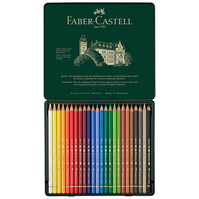 Faber-Castell Colour Pencils Set of 60 with Stand - The Deckle Edge