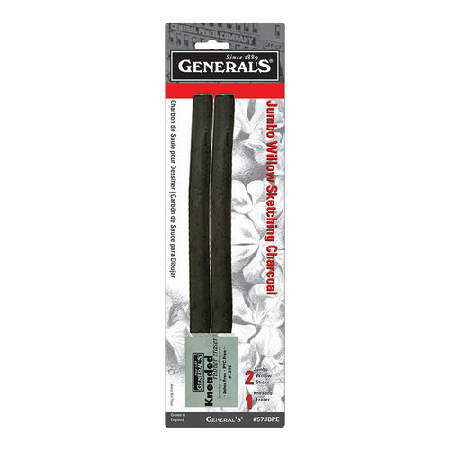 Charcoal White Pencil #558 by General Pencil - Brushes and More