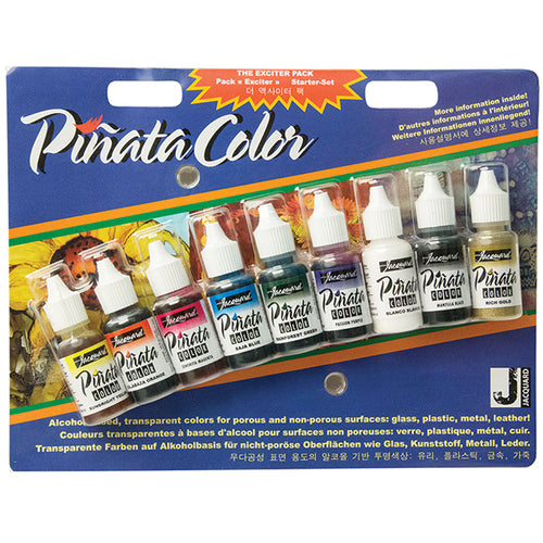 Jacquard Pinata Alcohol Ink Masterpiece Panel Set of 4 .5oz