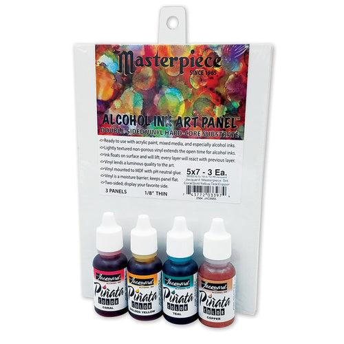  Jacquard Pinata Alcohol Ink - Rich Gold - Professional and  Versatile Ink That Produces Color Saturated and Acid-Free Results - 4 Fluid  Ounces - Made in The USA