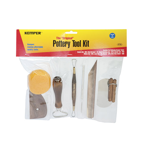 Cuteam 1 Set Pottery Tools Compound with 23 Pcs Pottery Tools Air