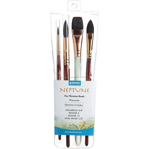 Princeton Neptune Synthetic Watercolour Brushes – Opus Art Supplies