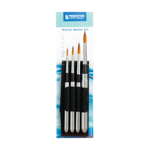 Princeton Aqua Elite Synthetic Kolinsky Brushes at New River Art