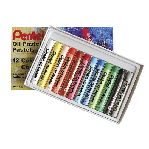 Pentel Oil Pastels 50/Pkg