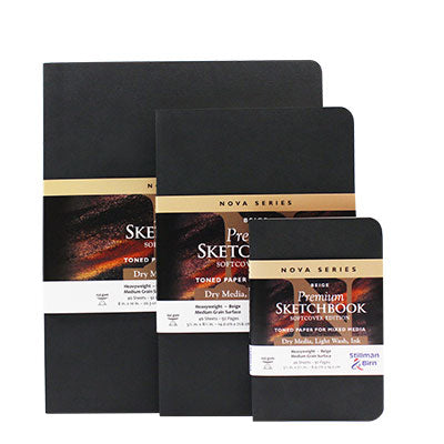 Stillman & Birn Mixed Media Sketchbook - Zeta Series (Extra Heavyweigh – K.  A. Artist Shop