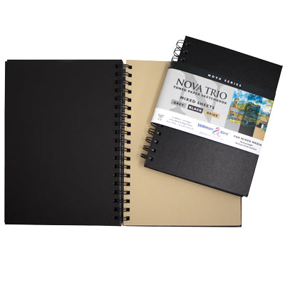 Stillman & Birn Gamma Series Hardbound Sketchbook, 5.5 x 8.5, 150 GSM  (Heavyweight), Ivory Paper, Medium Grain Surface