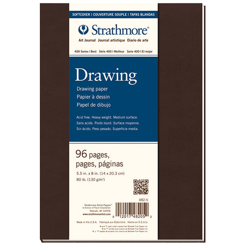 Strathmore 8.5 x 11 400 Series Sewn Bound Toned Tan Sketch Art Journal