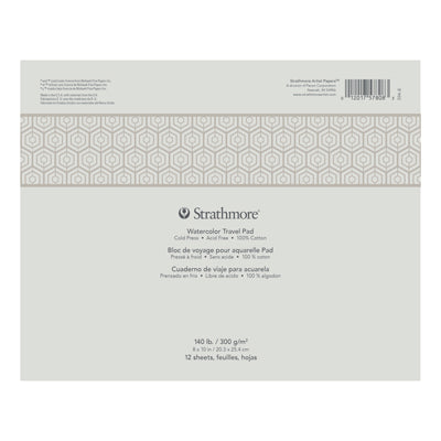 Strathmore 500 Series Ready Cut Watercolor Paper 140lb Cold Press 11x14 6  Sheets