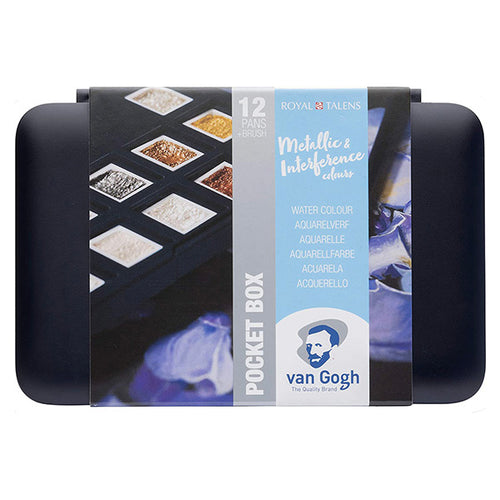 Van Gogh Museum Watercolor Pocket Box - Assorted Colors - 12 ct