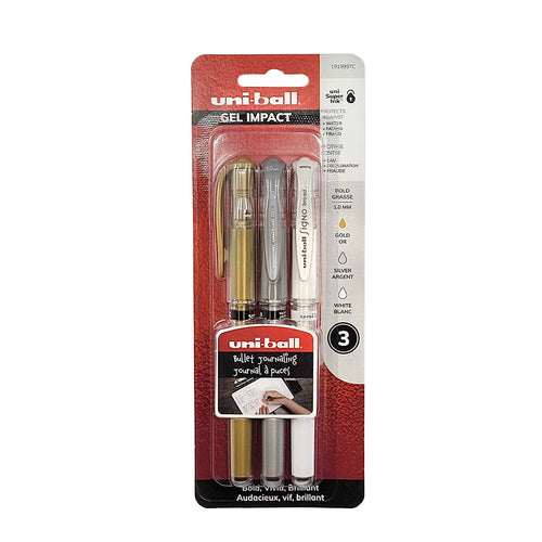 Uni-Ball Signo Broad Pen- White 12 pack – Educational Art Supplies