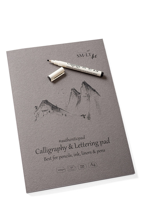 CALLIGRAPHY Practice Paper: Calligraphy and Handlettering Notepad - 160  Sheet Pad by Calligraphy Pal