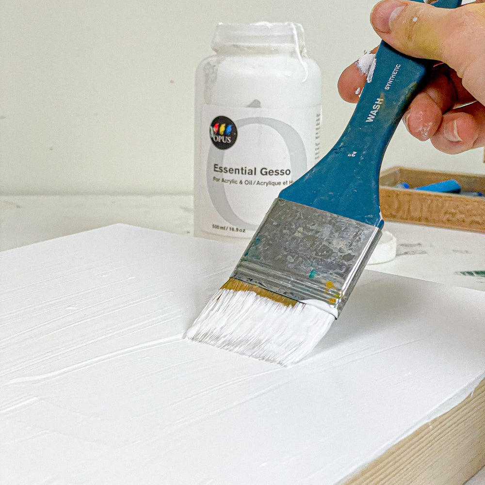 How to Prep a Canvas Before Acrylic or Oil Painting - Princeton Brush  Company