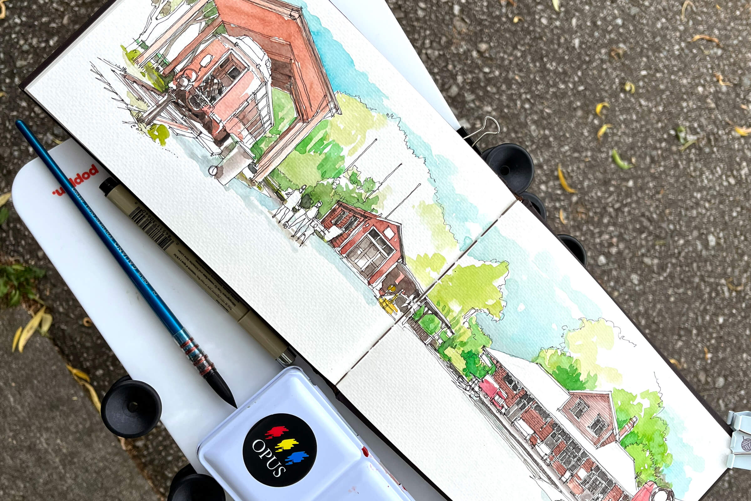 Drawn to The Art of Urban Sketching  Naples Florida Weekly