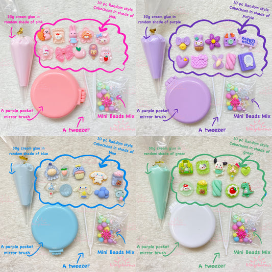 Decoden HairClips DIY kit – Wingcharms