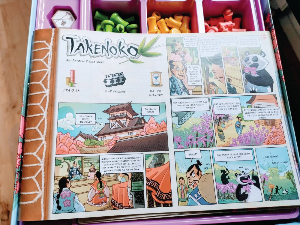 Takenoko - Nomineret til Familiespil - Fra 8 år