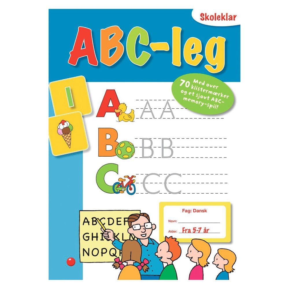 Bog - ABC leg - Fra 5 år.