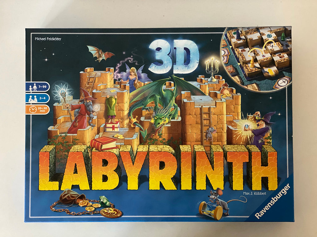 Labyrinth - 3D spillet Ravensburger - Fra 7 år.