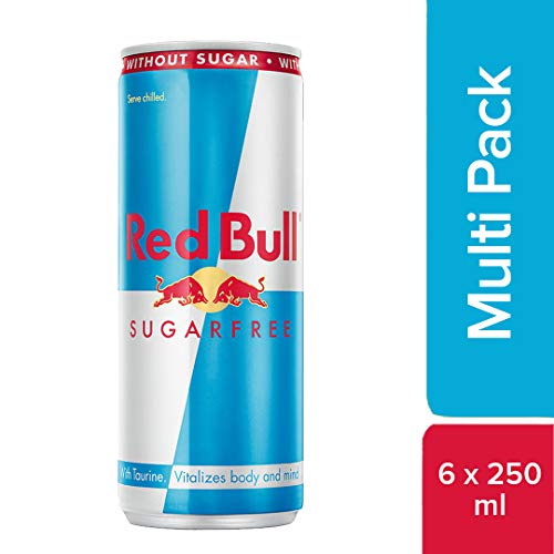 Red Bull Energy Drink, Sugarfree, 250 ml (6 Pack) – - United States