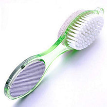 Load image into Gallery viewer, Oneness House Pedicure Paddle 4 In 1 Brush Cleanse, Scrub, File and Buff (Multicolour)

