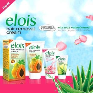 RoseAloe Vera Herbal Elois Hair Removal Cream For Personal Tube