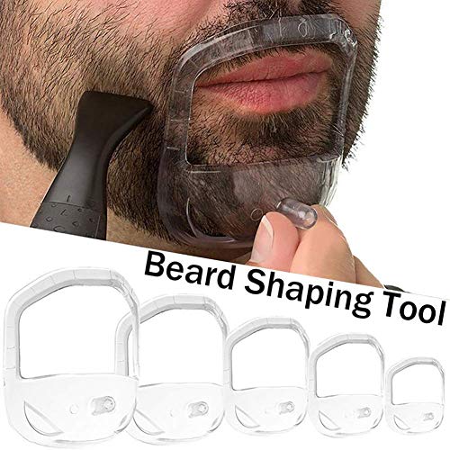 SOZZUMI Shaping Beard Styling Tools Fashion leveling marks Goatee Shap ...