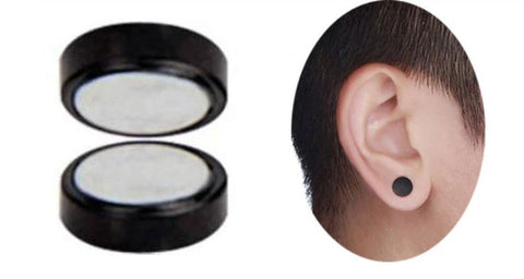 Magnetic Faux Gauge Earrings