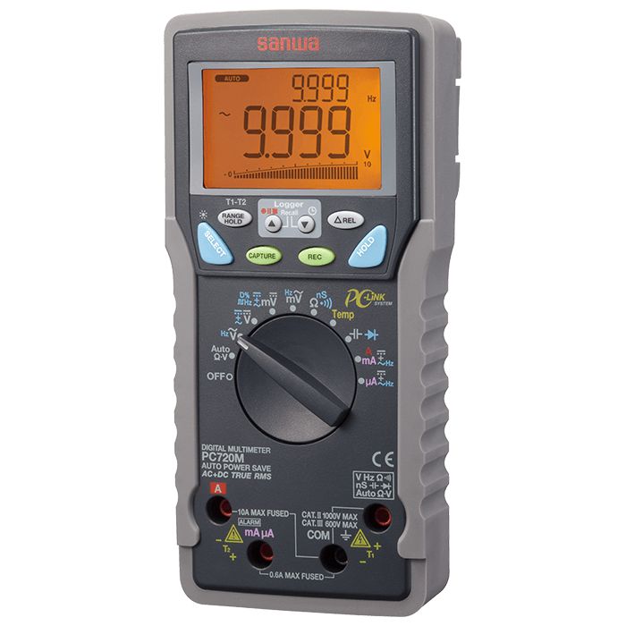 PC720M | Digital Multimeter with True RMS + Datalogging and PC Link