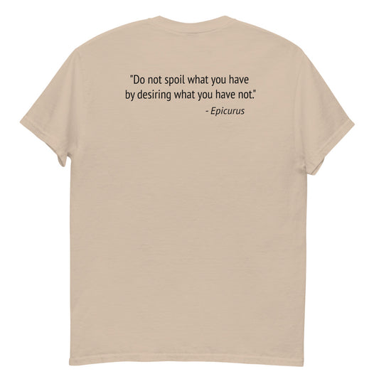 Epicurus - Do not spoil what you have by desiring what you