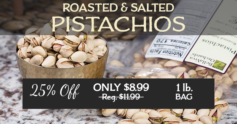 Roasted Salted Pistachios March Special