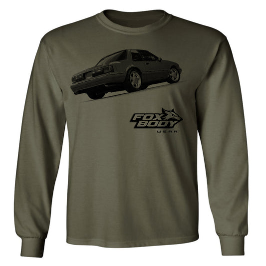 Mustang – Wear Blend Notchback T-shirt 5.0 Fox Body Soft Premium