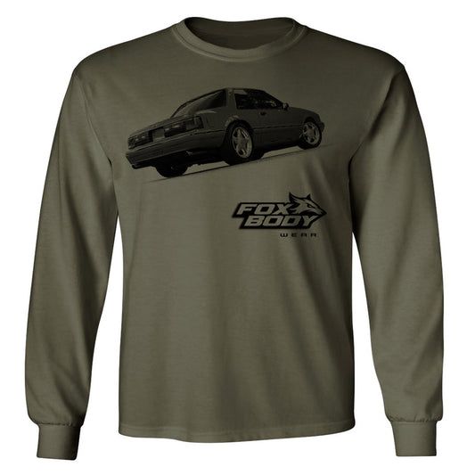 Mustang 5.0 Notchback Soft Blend Premium T-shirt – Fox Body Wear | Rollkragenshirts