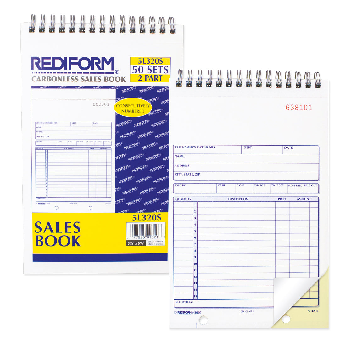 Sales Book - Rediform