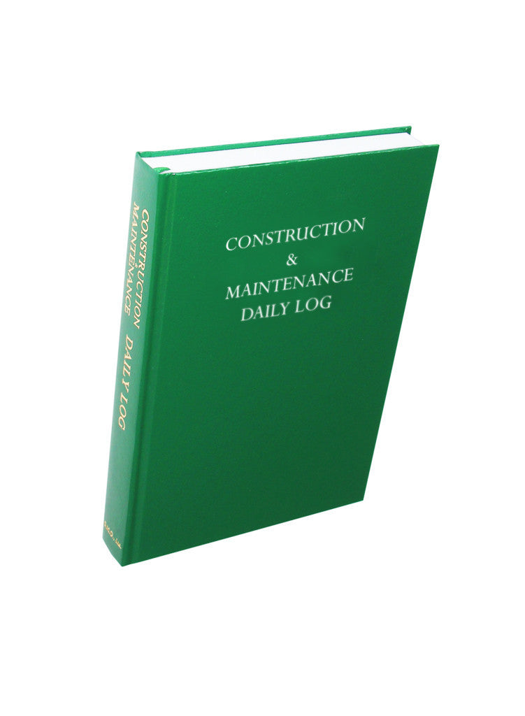 the-most-widely-used-construction-log-book-in-the-industry-log-books