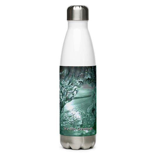Sunset Serenity Stainless Steel Water Bottle – Sea Zen Greetings