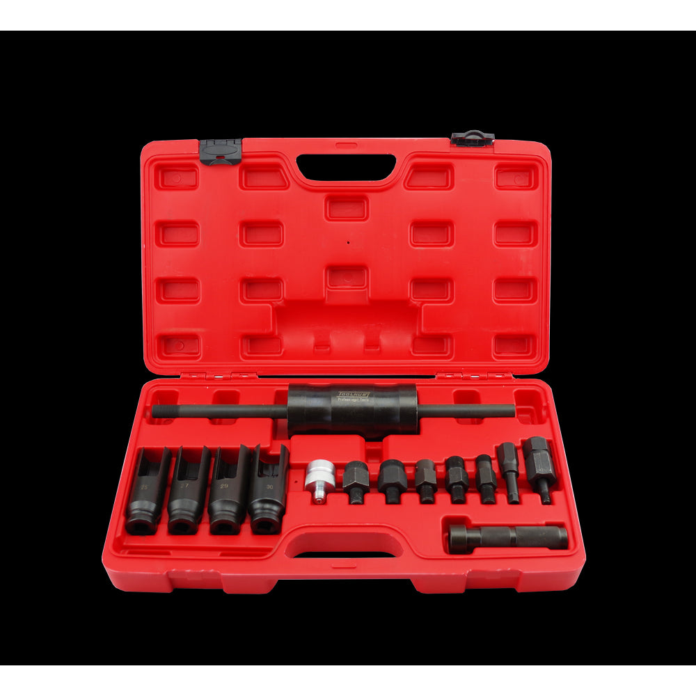 Tool Hub 10016 Diesel Injector Extractor Set Kit 14 Piece For Use