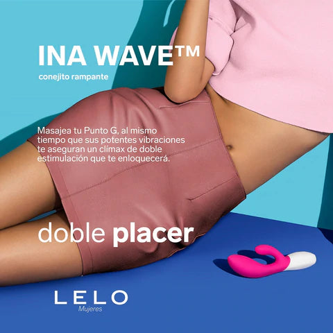 Ina wave lelo vibrador doble placer